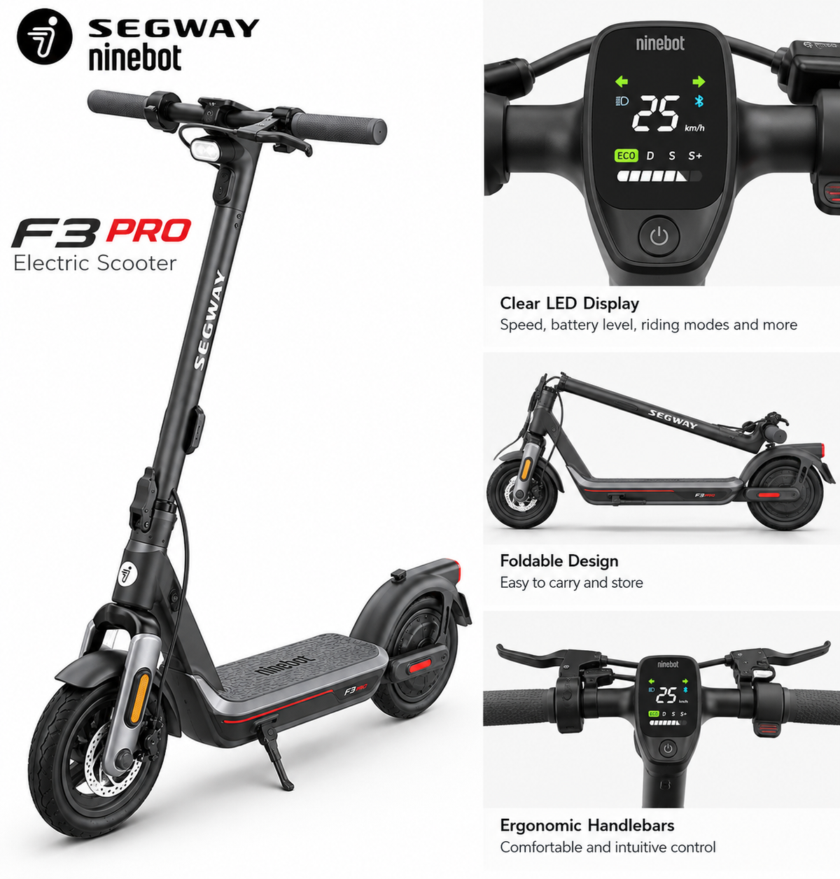 Segway F3 Pro Electric Scooter