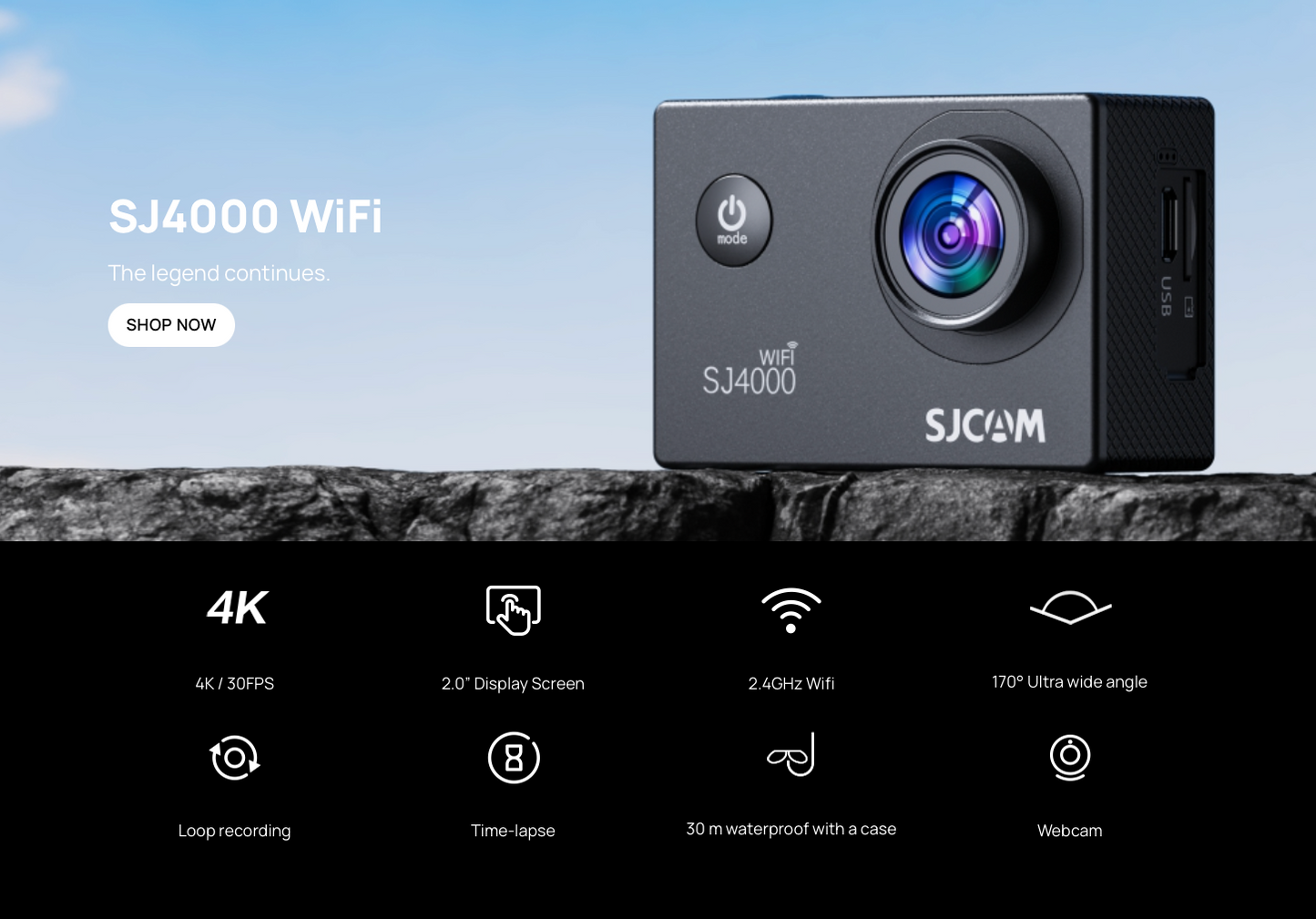 SJCAM SJ4000 AIR Action Camera