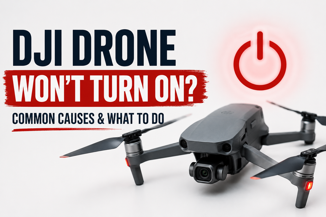DJI Drone Won’t Turn On? Common Causes and What to Do