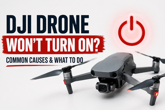 DJI Drone Won’t Turn On? Common Causes and What to Do