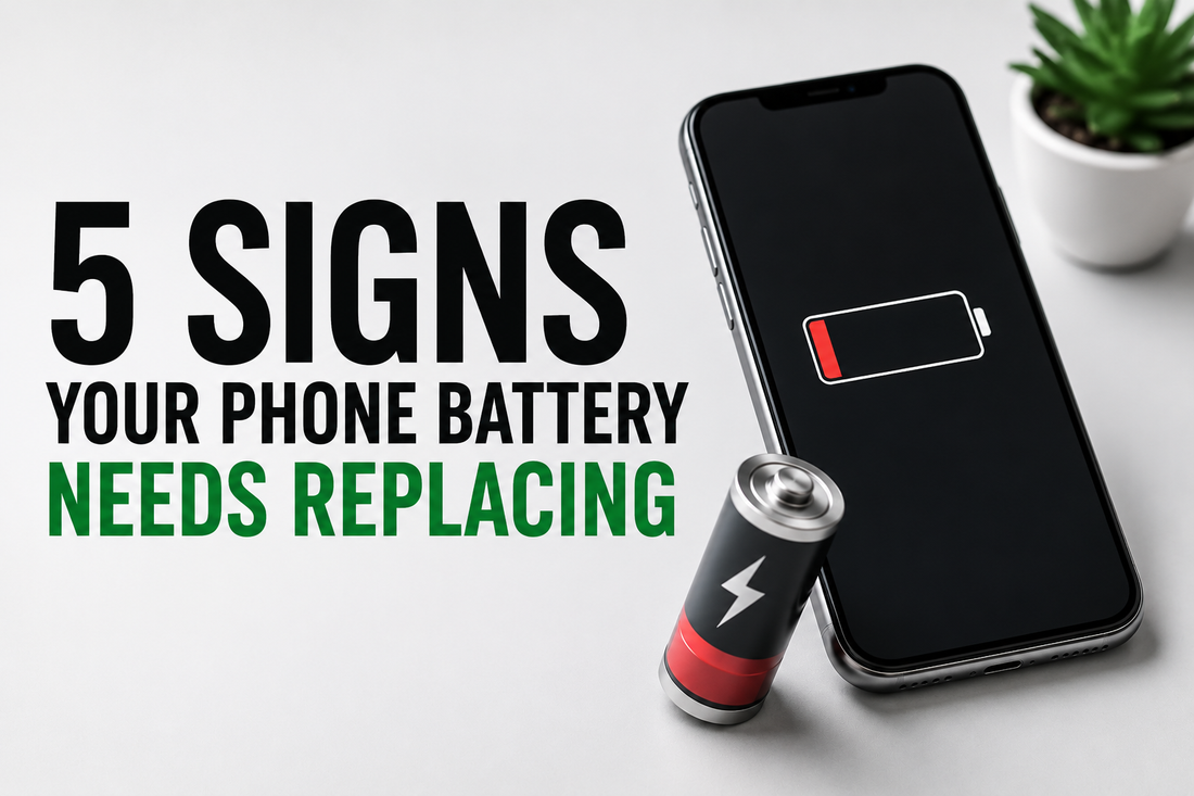 Phone Battery Replacement Signs