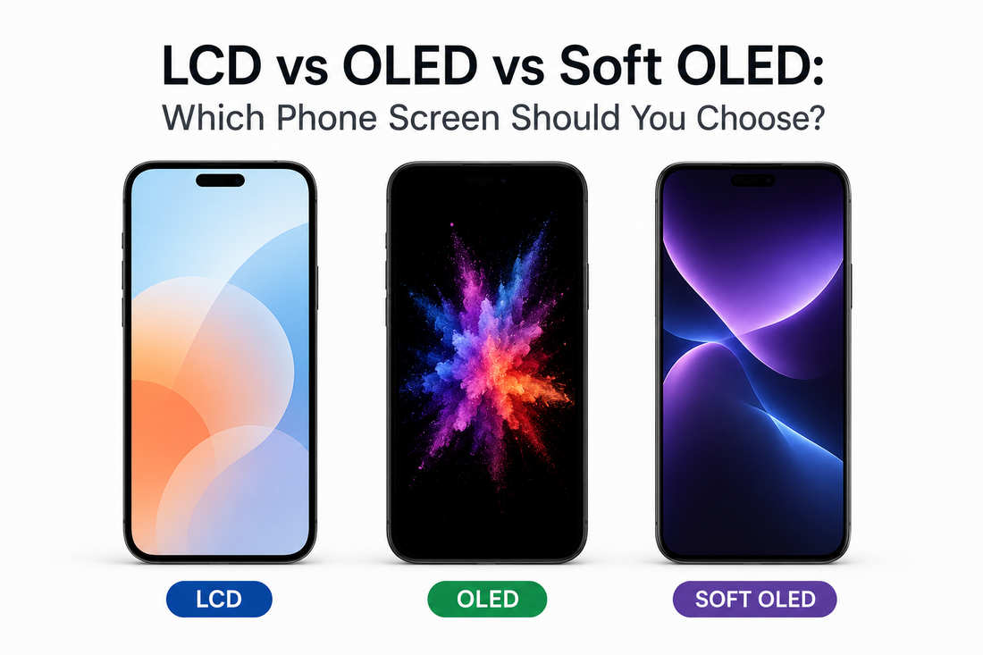 LCD vs OLED vs Soft OLED: Which Phone Screen Should You Choose?