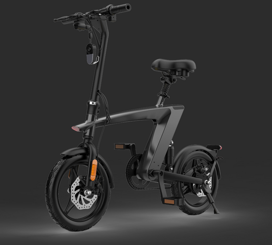 H1-250W REMOVABLE BATTERY MINI FOLDING ELECTRIC CITY ADULTS HYBRID E-BIKE