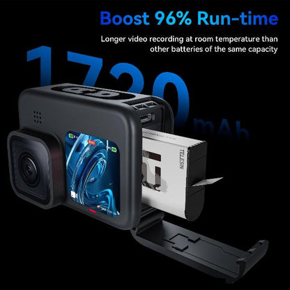 TELESIN Stamina Battery Fast Charging Kit For Hero 12/11/10/9