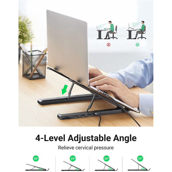 UGREEN Travel Laptop Stand USB - C Docking