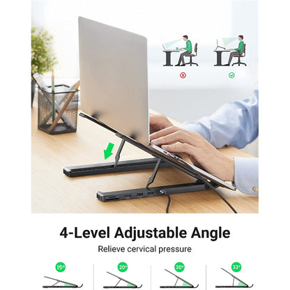 UGREEN Travel Laptop Stand USB - C Docking
