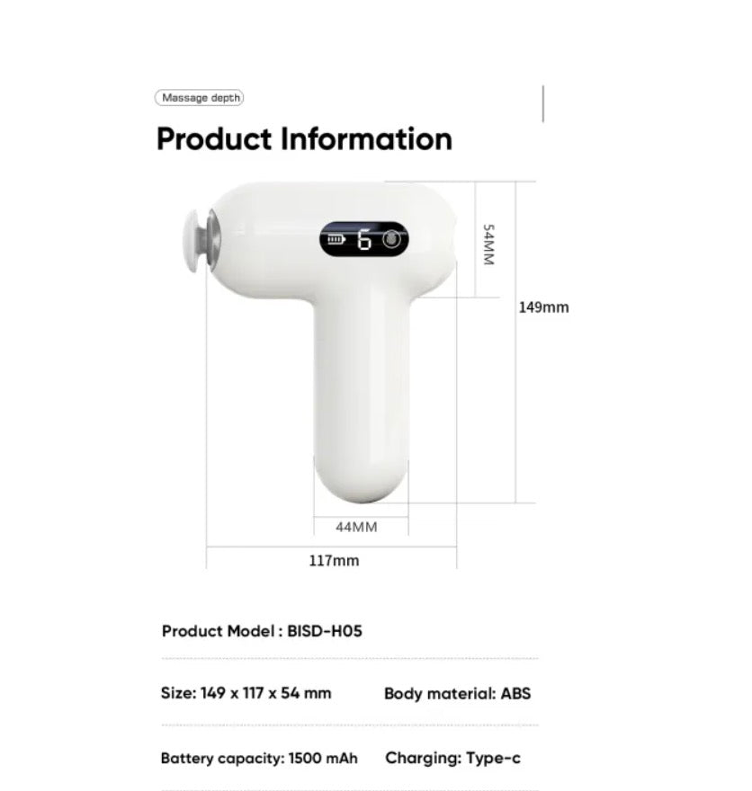 Massage Gun H05 Cream