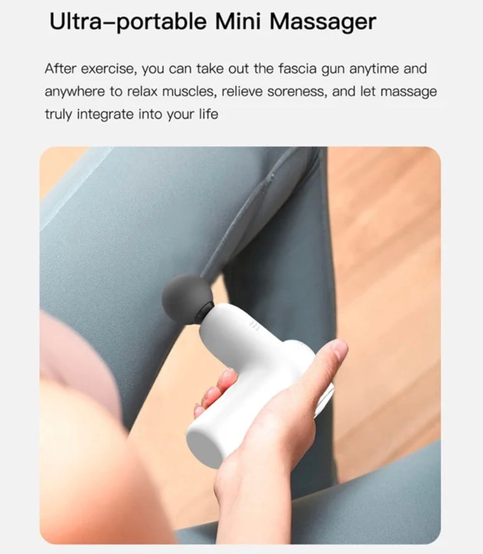 JM05S Mini Massage Gun (Black)