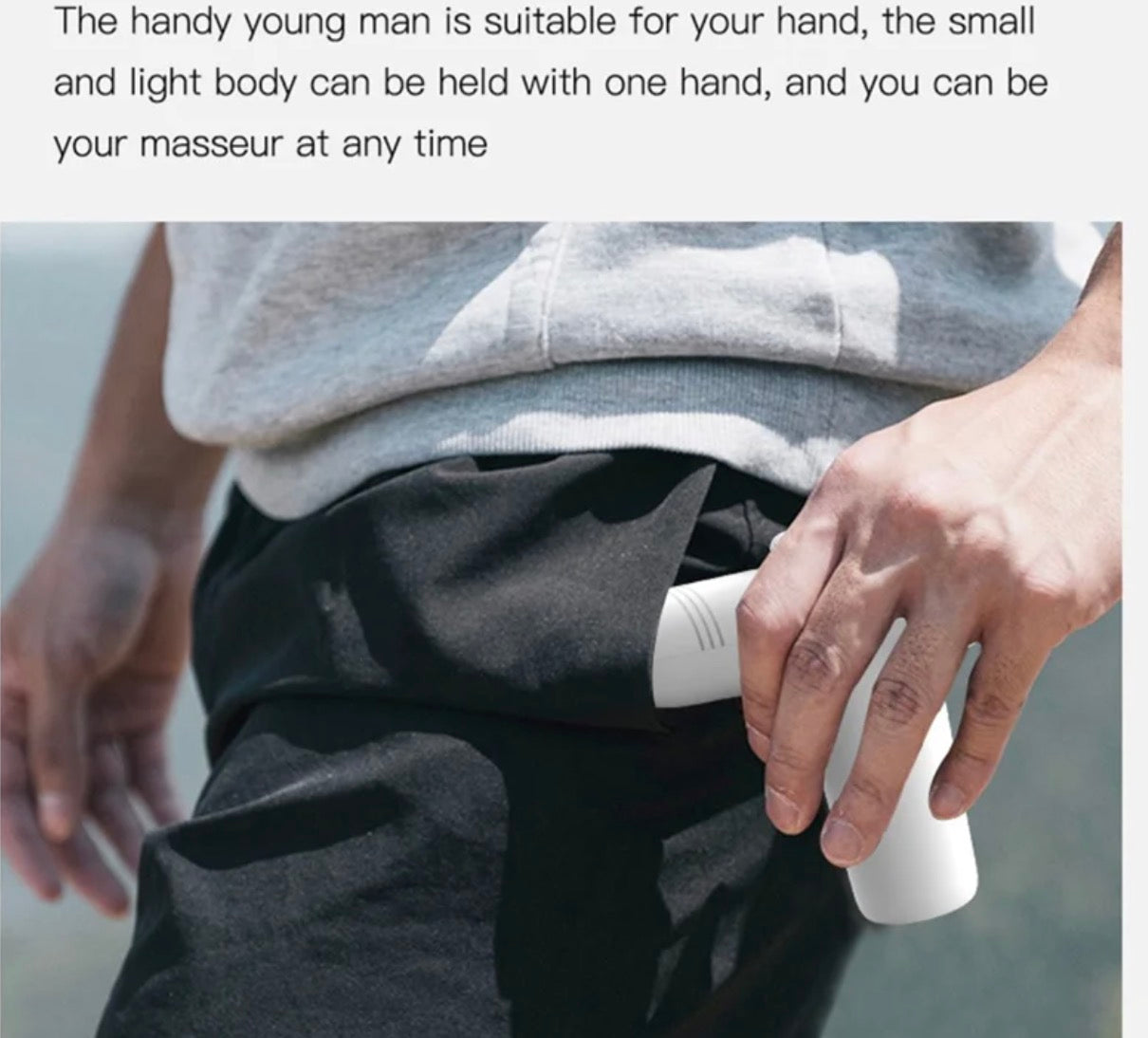 JM05S Mini Massage Gun (Black)