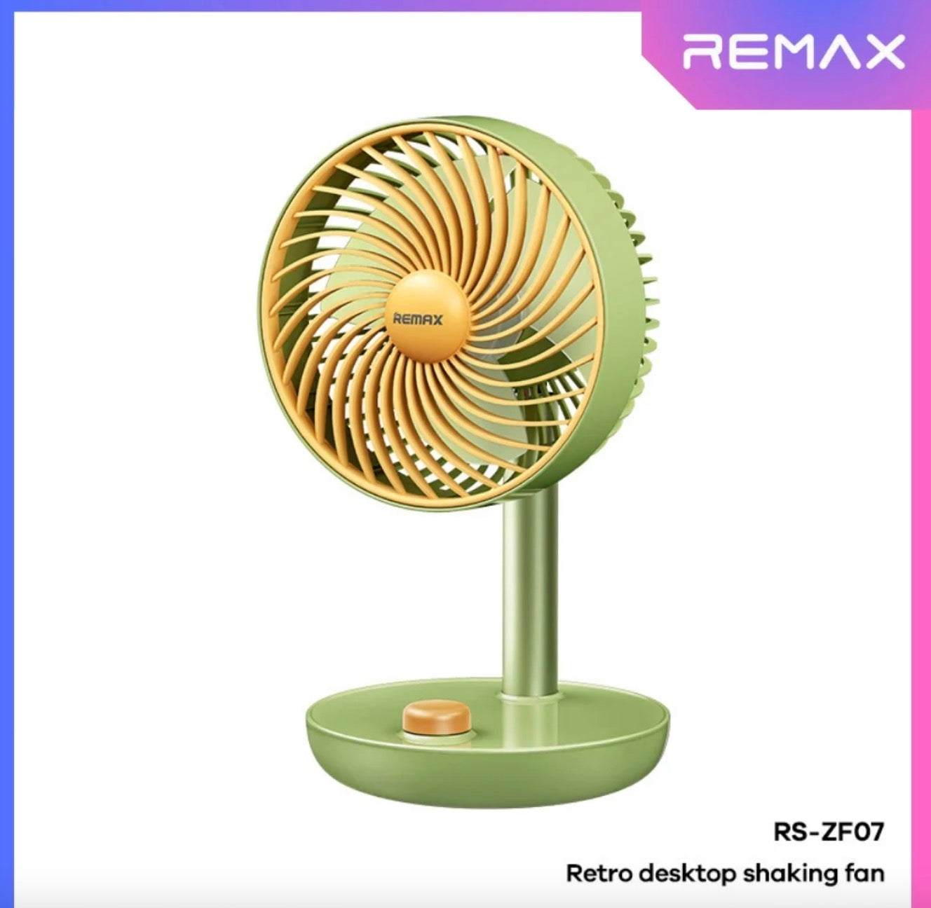 REMAX RS-ZF07 Desktop Shaking Fan